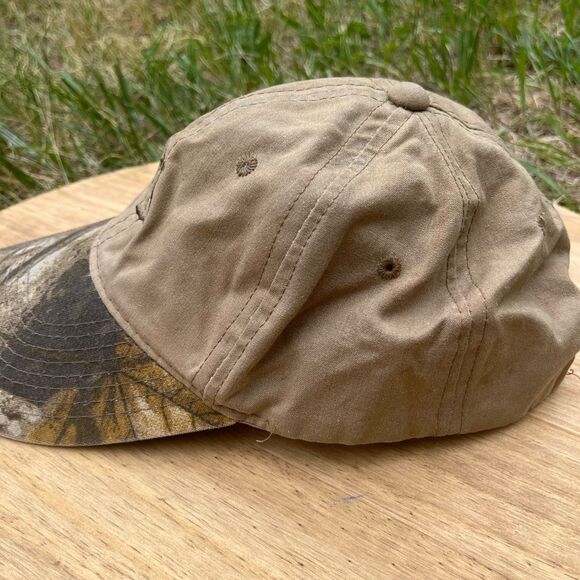 Embroidered Hog‎ Hat by Port Authority (Camo/Khaki) Woodland Hunting - Picture 3 of 12